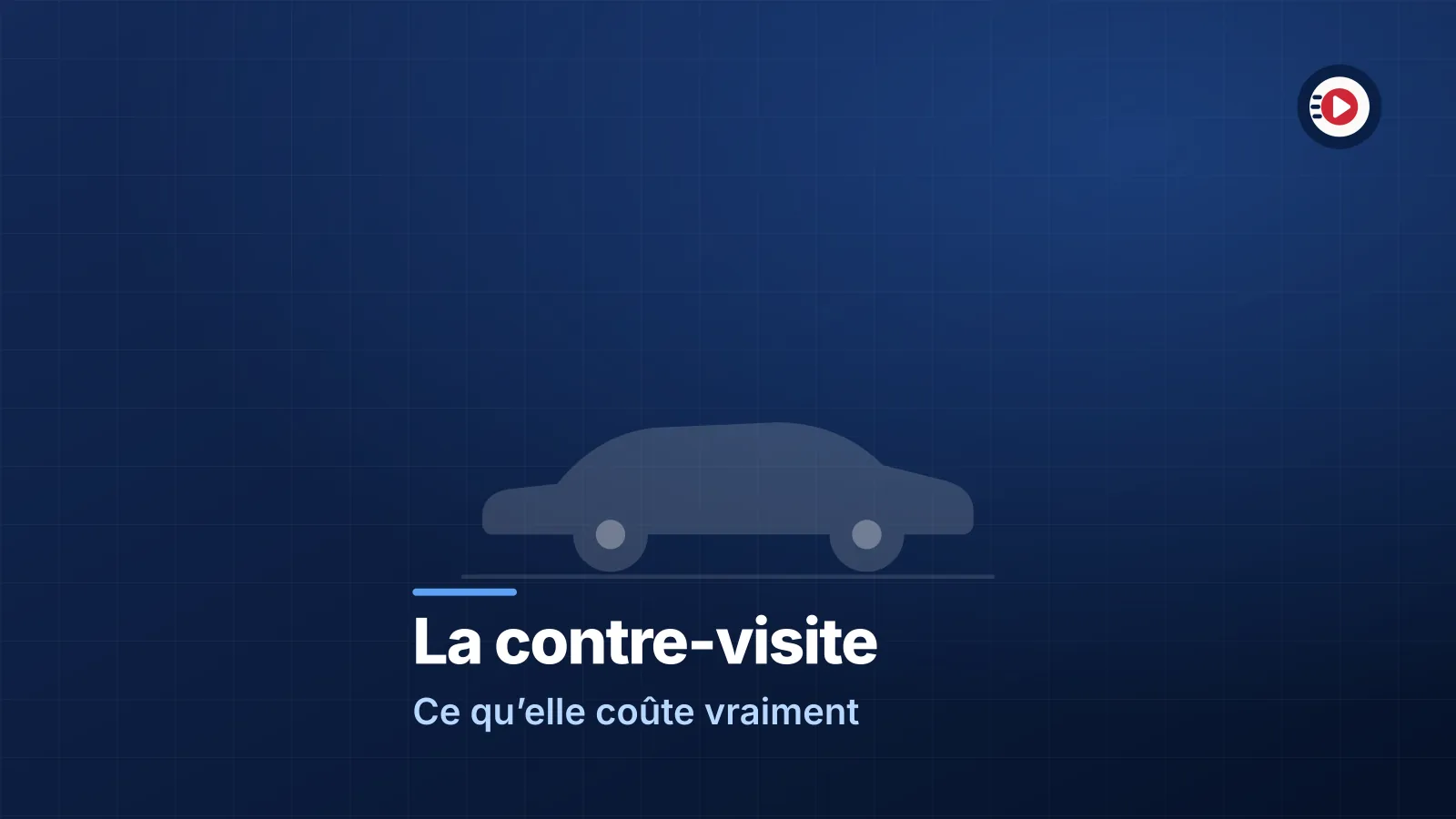 Contre-visite au contrôle technique : coût des réparations